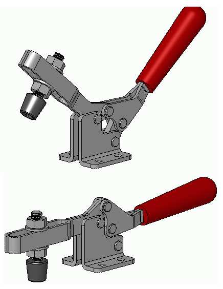 a toggle clamp