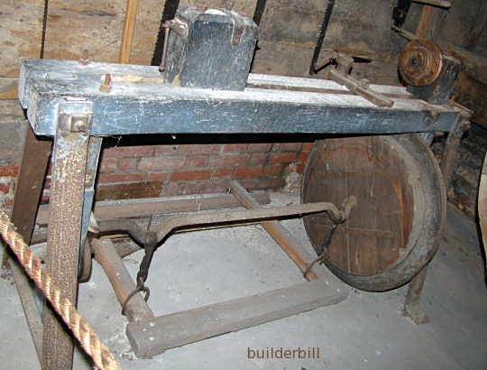 a treadle lathe