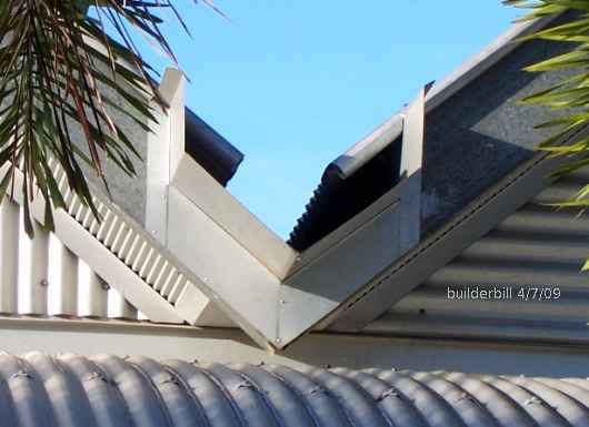 Northern Australia vealley gutter