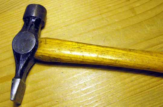 A small pin hammer