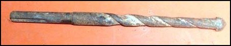 hammer drill bit very worn