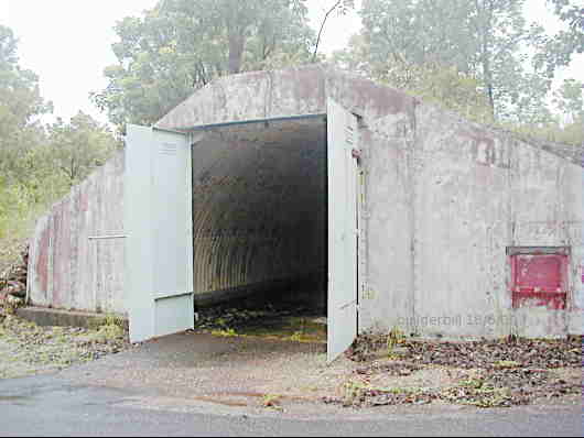 a barrel roof Nissan Hut.