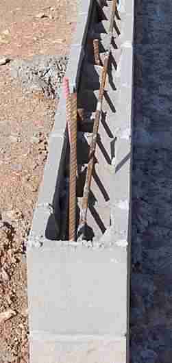 permanent formwork block bond beam