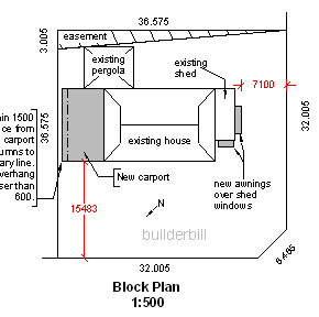 1:500 block plan
