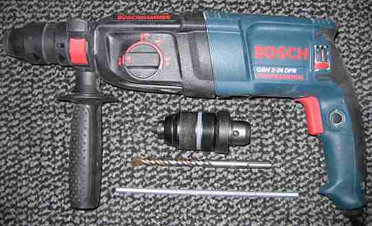 A smaller Bosch hammer drill