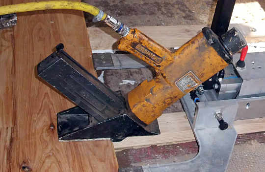 a floor board nailer