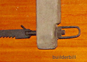 teeth detail bowsaw