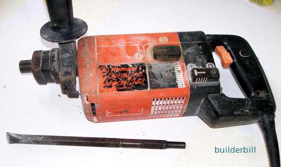 A Ramset hammer drill