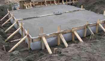 copleted pad footing