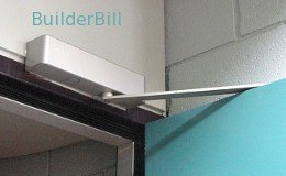 a hydraulic door closer