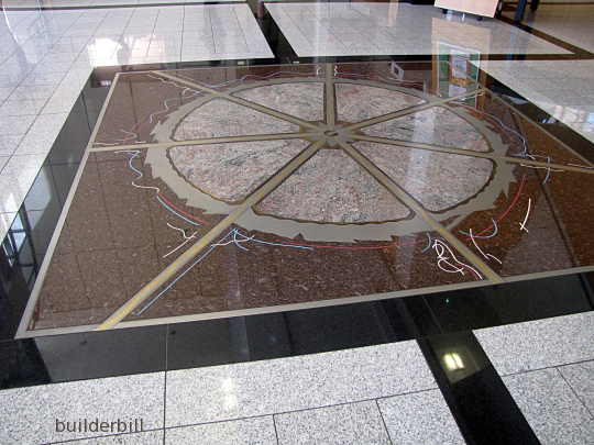 an epoxt resin floor feature