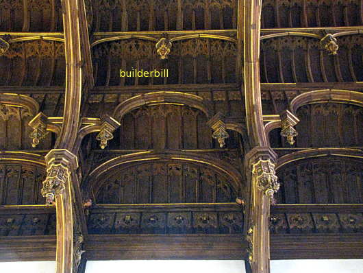 hammer beam bracing frames