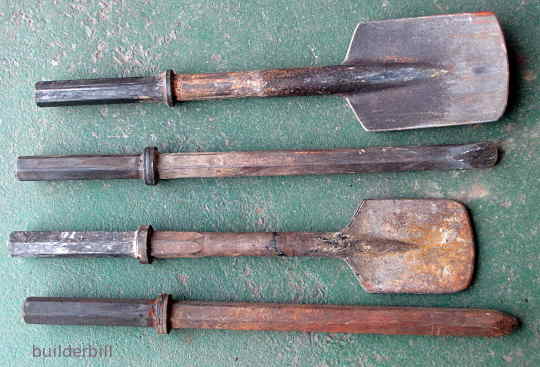 Standard 1-1/4 inch jackhammer tools