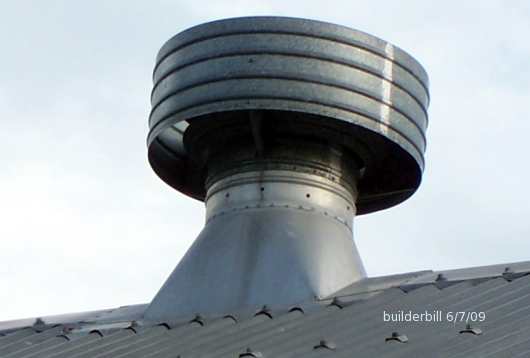 a powered roof vent
