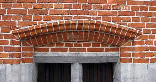 a brick relieving arch