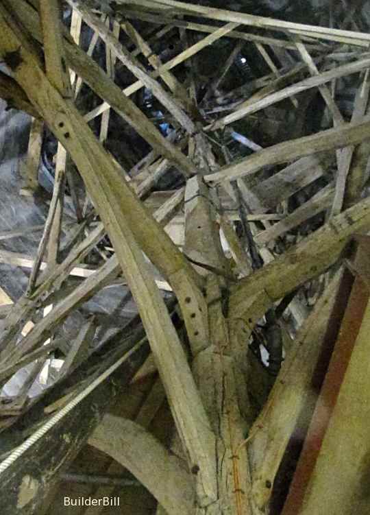 the interior bracing of salisbury spire