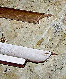 scribes cut with coping saw