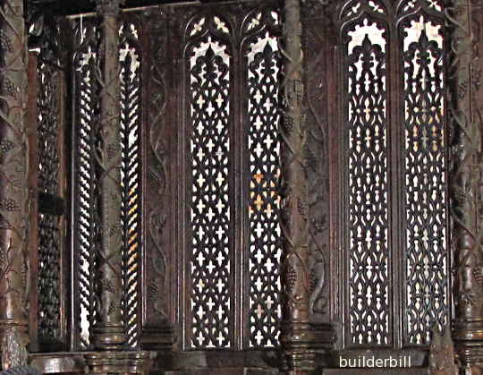 a fine example of medieval woodwork