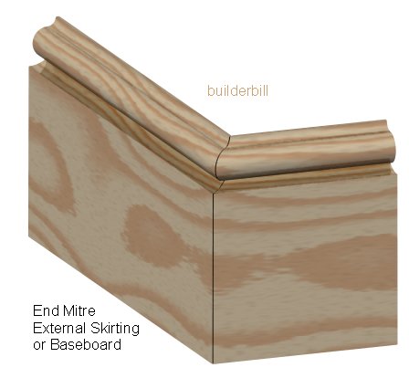 an end miter