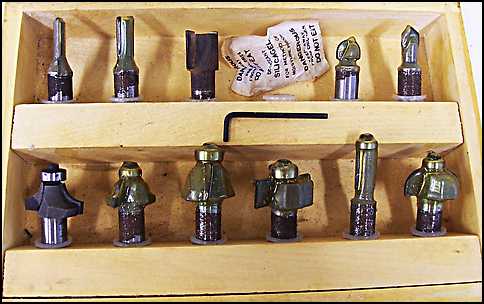 TCT router bits