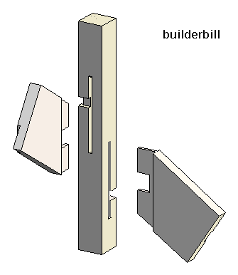 newle to stringer joint